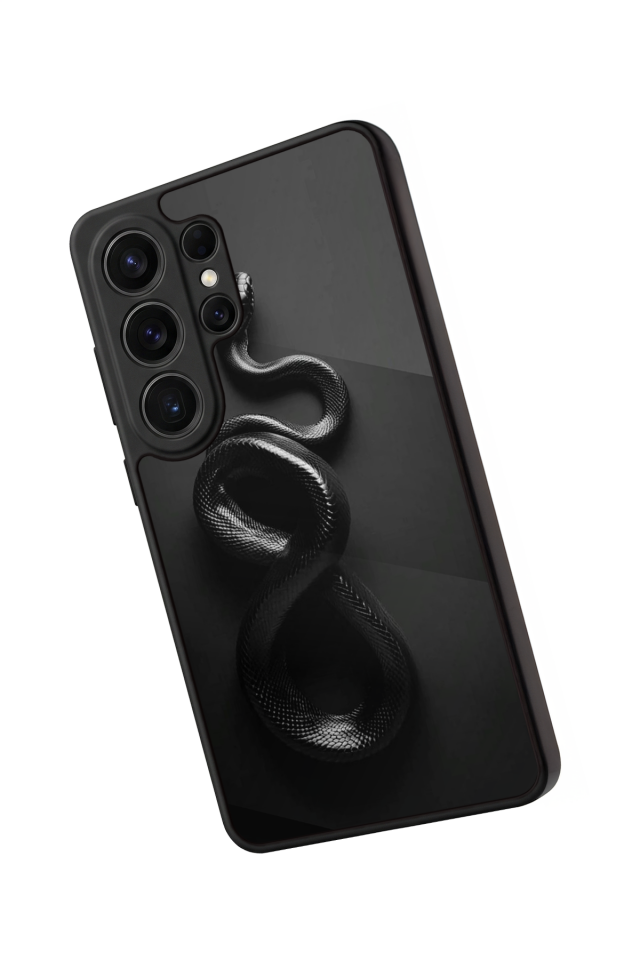 Samsung Galaxy S26 Ultra Uyumlu Yılan Tasarımlı Glossy Premium Kılıf