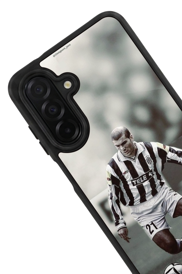 Samsung Galaxy A36 Uyumlu Zidane Tasarımlı Glossy Premium Kılıf