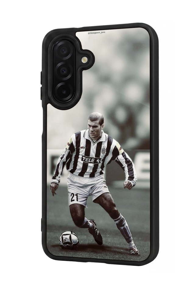 Samsung Galaxy A36 Uyumlu Zidane Tasarımlı Glossy Premium Kılıf