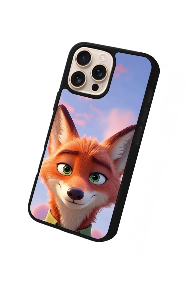 iPhone 14 Pro Uyumlu Zootropolis Tasarımlı Glossy Premium Kılıf