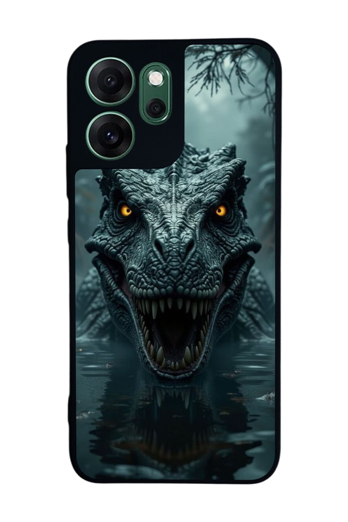 Oppo Reno 14F Uyumlu T-ReOppo Oppo Reno 14F Tasarımlı Glossy Premium Kılıf
