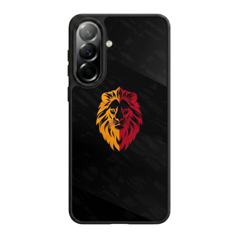 Samsung Galaxy A57 Uyumlu Aslan Tasarımlı Glossy Premium Kılıf