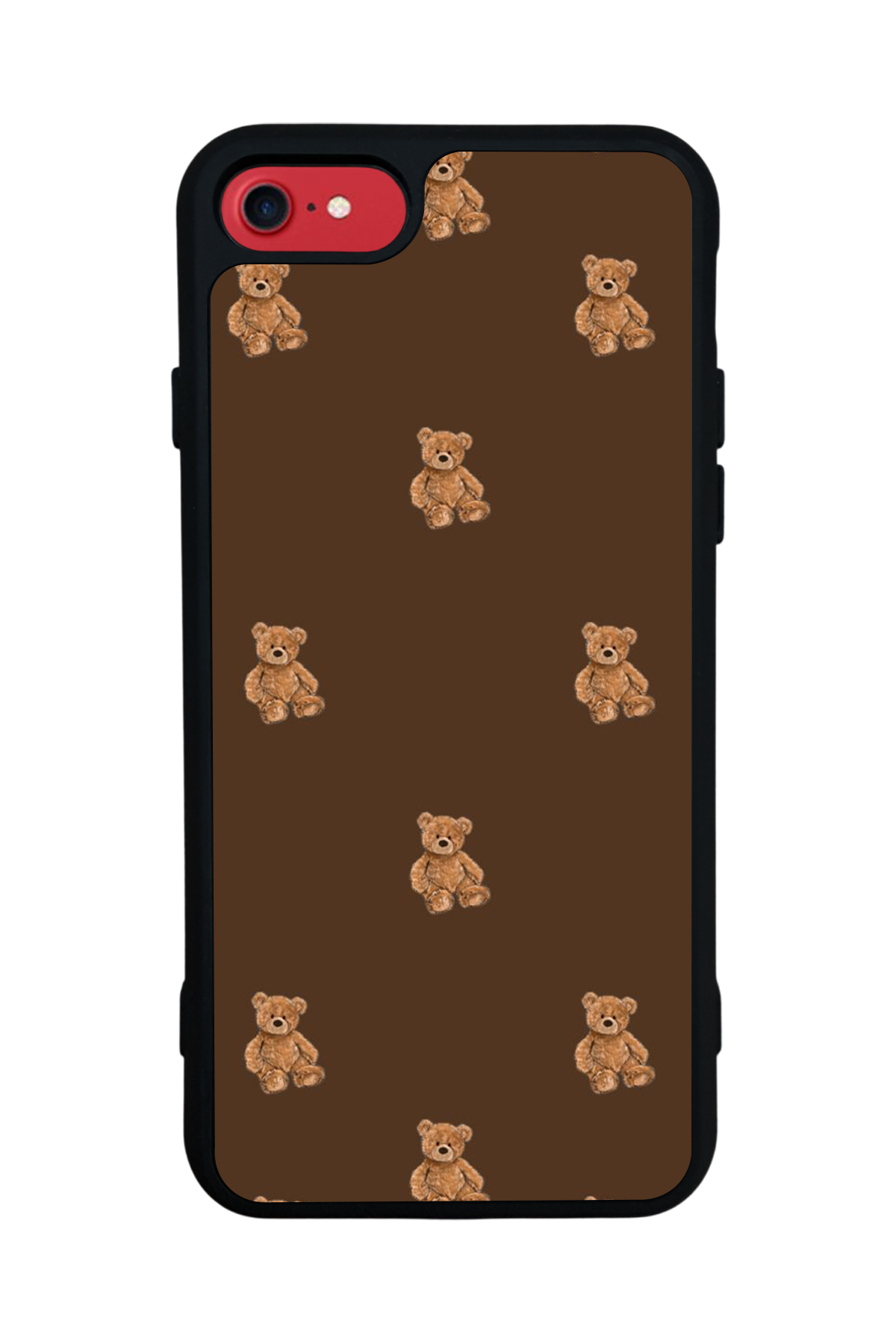 iPhone 8 Uyumlu Ayı Tasarımlı Glossy Premium Kılıf