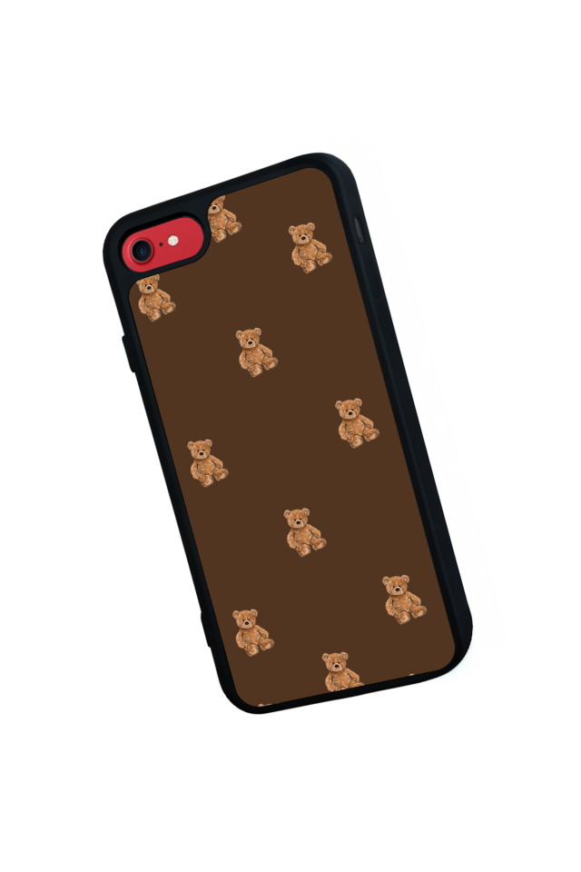 iPhone 8 Uyumlu Ayı Tasarımlı Glossy Premium Kılıf