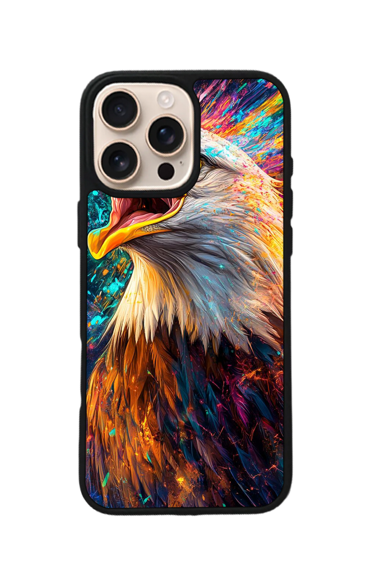 iPhone 15 Pro Uyumlu Besiktas Tasarımlı Glossy Premium Kılıf