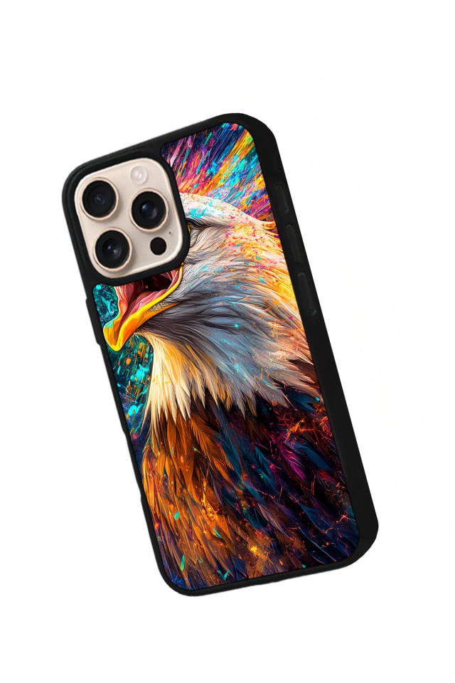 iPhone 15 Pro Uyumlu Besiktas Tasarımlı Glossy Premium Kılıf