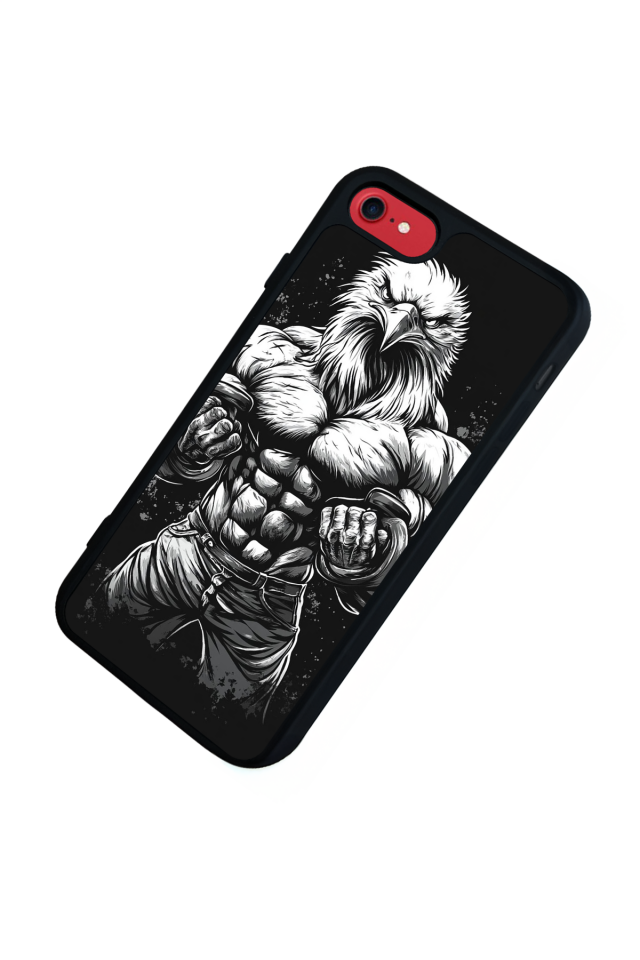 iPhone 8 Uyumlu Besiktas Tasarımlı Glossy Premium Kılıf