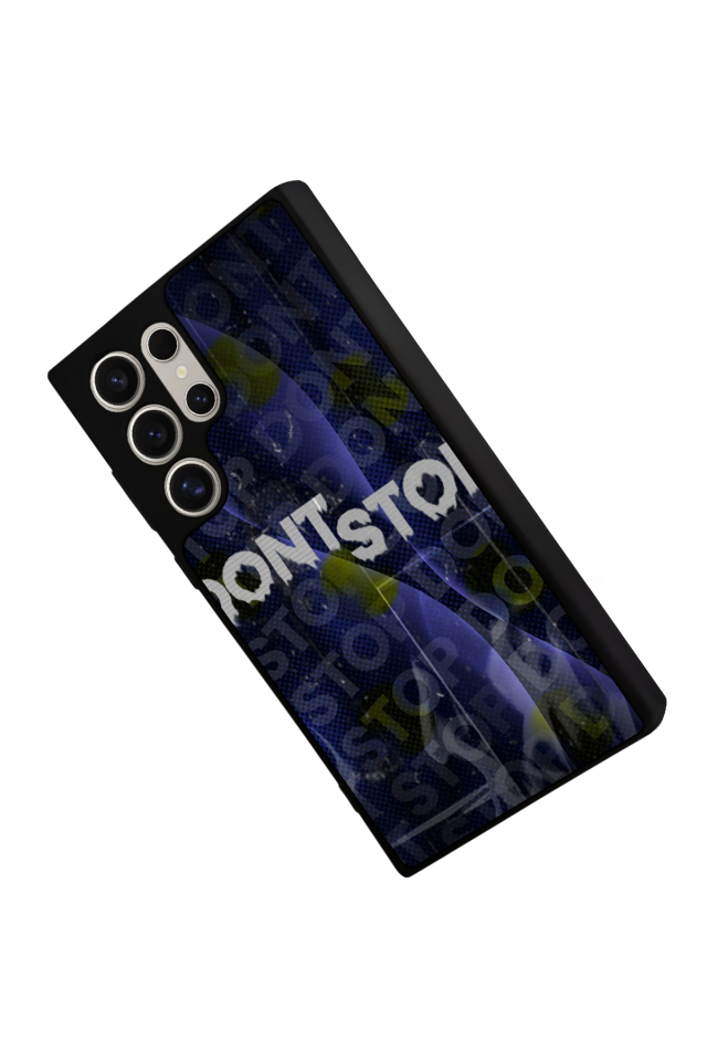 Samsung Galaxy S22 Ultra Uyumlu Dont Stop Tasarımlı Glossy Premium Kılıf