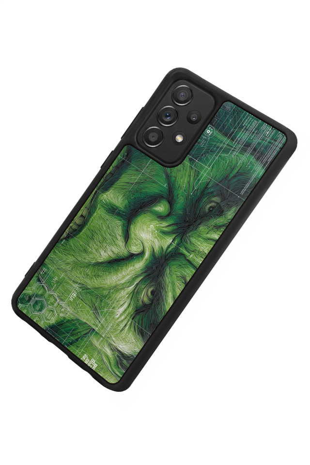 Samsung Galaxy A72 Uyumlu Hulk Tasarımlı Glossy Premium Kılıf