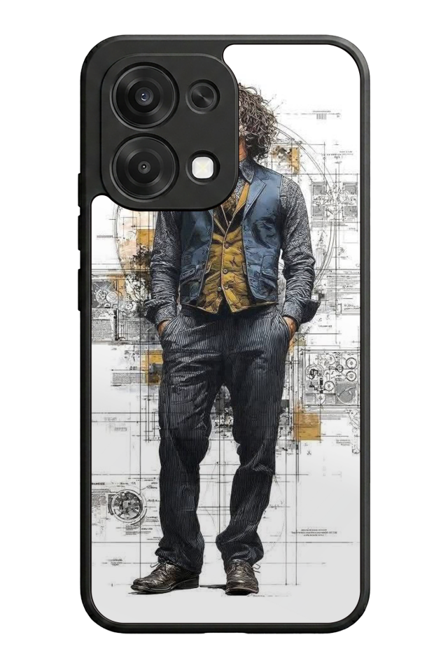 Oppo A6 Pro Uyumlu Joker Tasarımlı Glossy Premium Kılıf