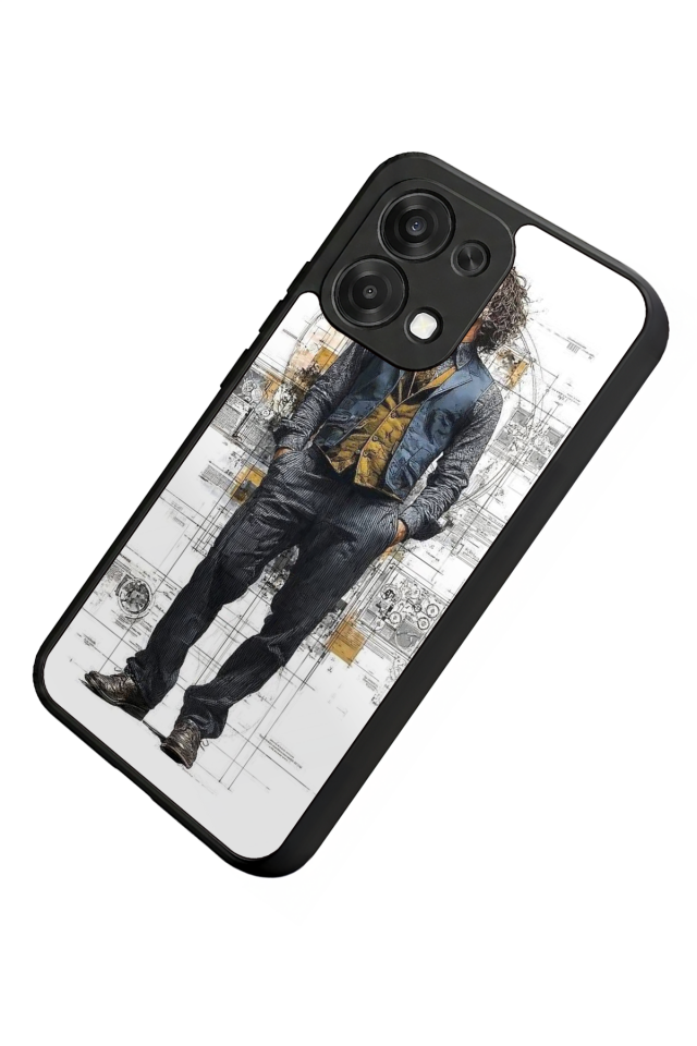 Oppo A6 Pro Uyumlu Joker Tasarımlı Glossy Premium Kılıf