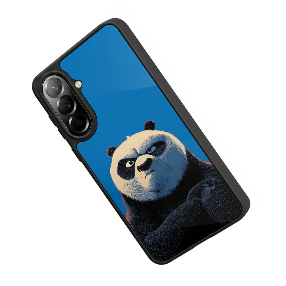 Samsung Galaxy A37 Uyumlu Kung Fu Panda Tasarımlı Glossy Premium Kılıf