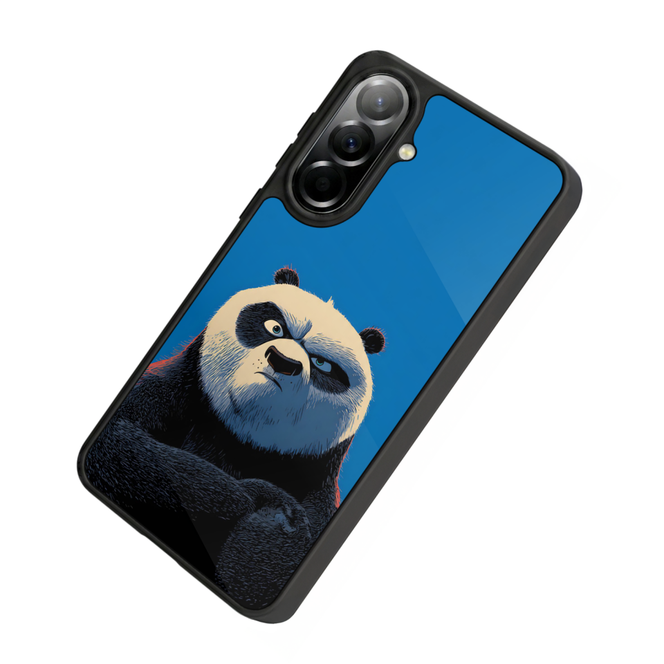 Samsung Galaxy A37 Uyumlu Kung Fu Panda Tasarımlı Glossy Premium Kılıf
