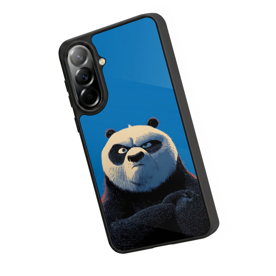 Samsung Galaxy A37 Uyumlu Kung Fu Panda Tasarımlı Glossy Premium Kılıf