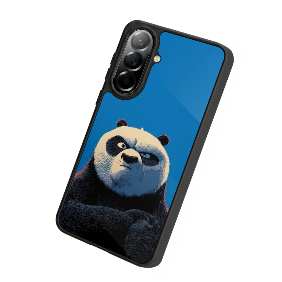 Samsung Galaxy A37 Uyumlu Kung Fu Panda Tasarımlı Glossy Premium Kılıf