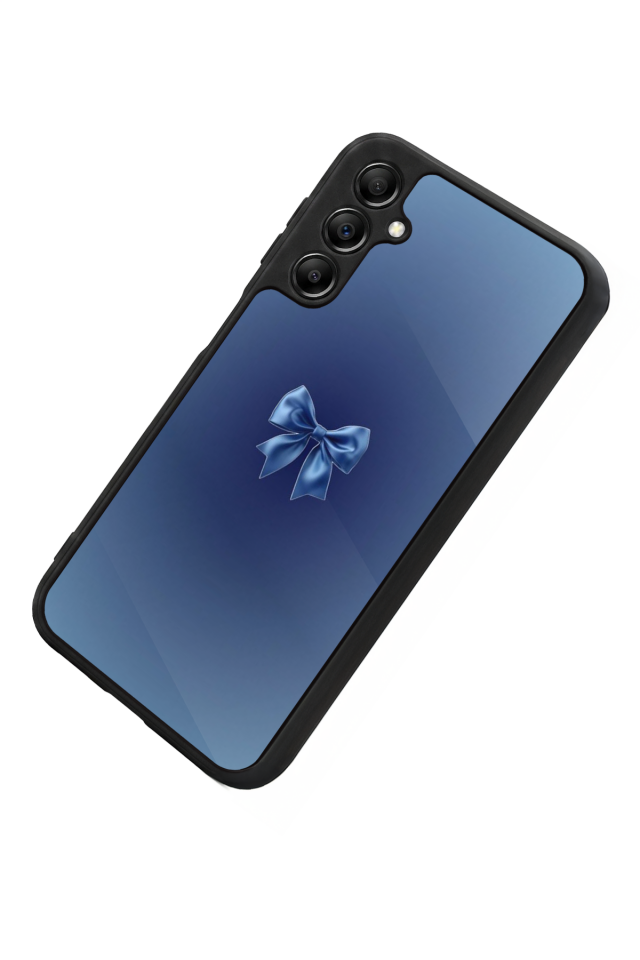 Samsung Galaxy A14 Uyumlu Kurdele Tasarımlı Glossy Premium Kılıf