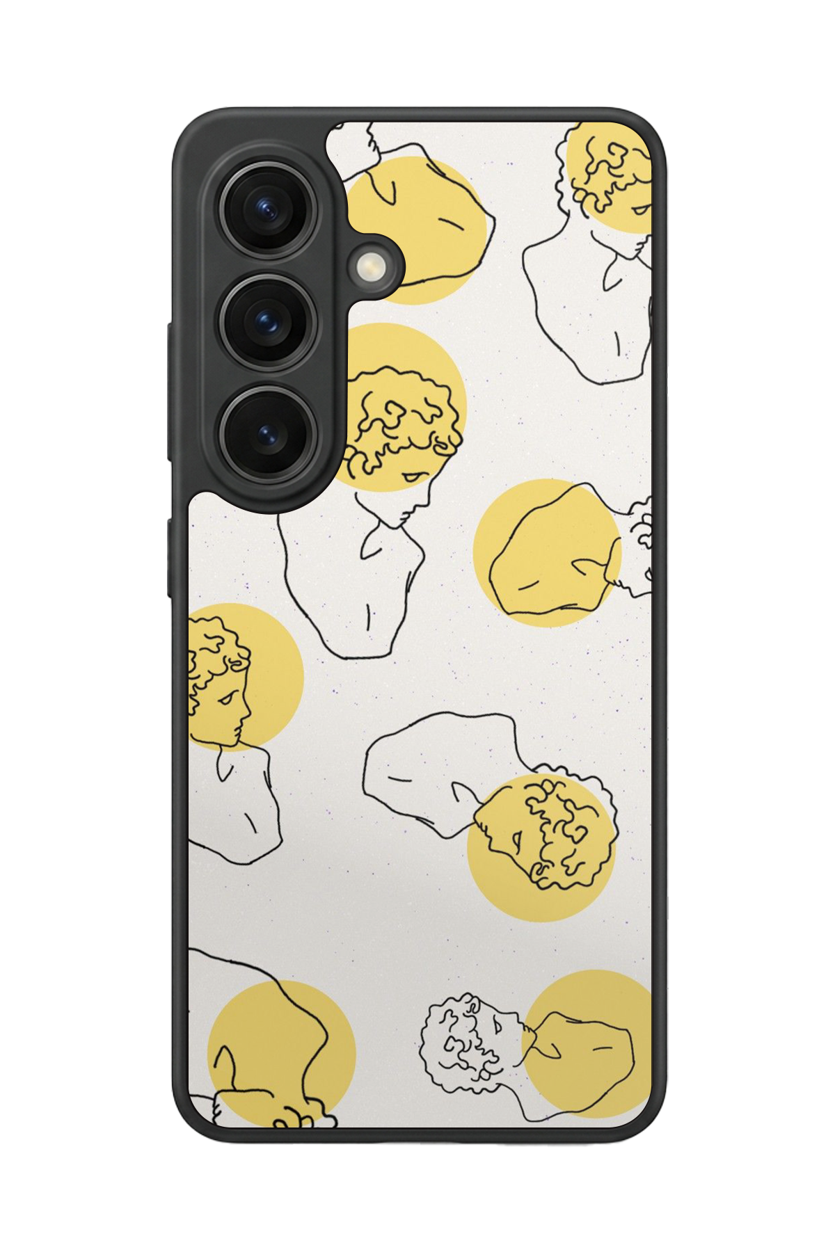 Samsung Galaxy S26 Uyumlu Line Art Tasarımlı Glossy Premium Kılıf