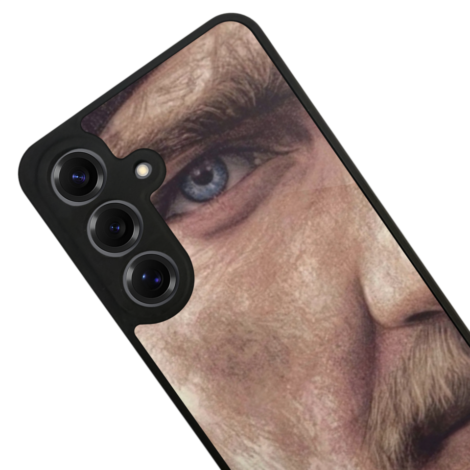 Samsung Galaxy S25 Uyumlu Mustafa Kemal Ataturk Tasarımlı Glossy Premium Kılıf