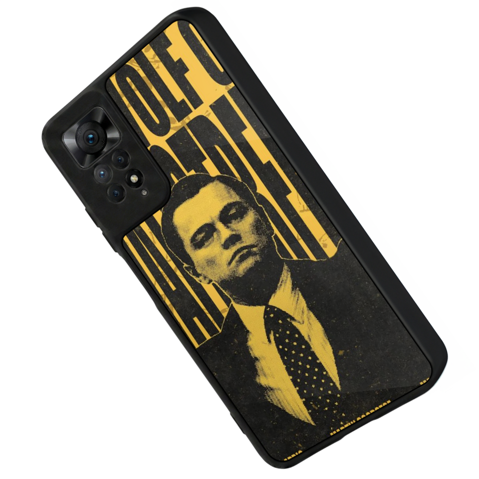 Xiaomi Redmi Note 12 Pro Uyumlu TheWolf Tasarımlı Glossy Premium Kılıf