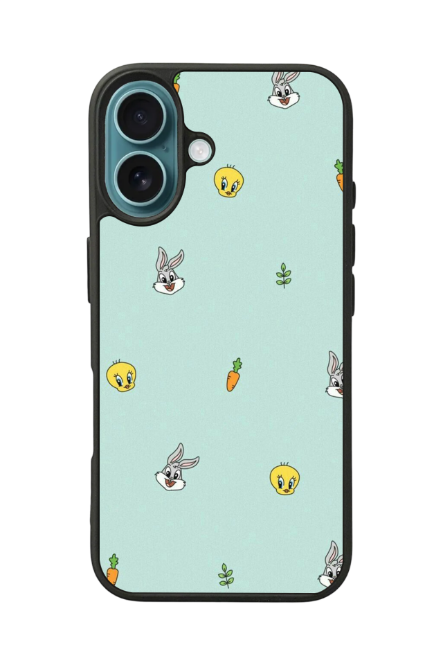 iPhone 16 Uyumlu Tweety Tasarımlı Glossy Premium Kılıf