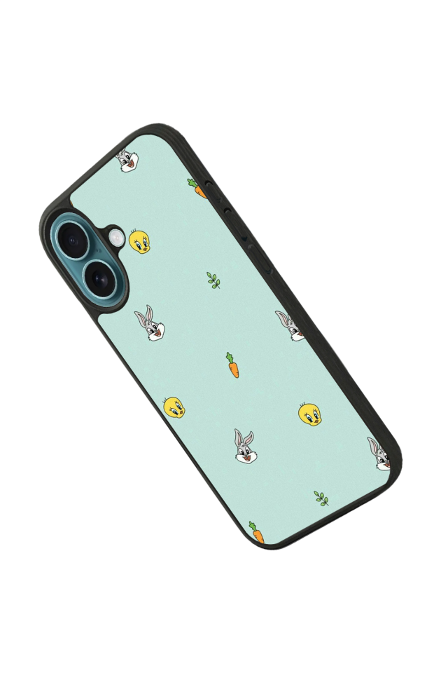 iPhone 16 Uyumlu Tweety Tasarımlı Glossy Premium Kılıf