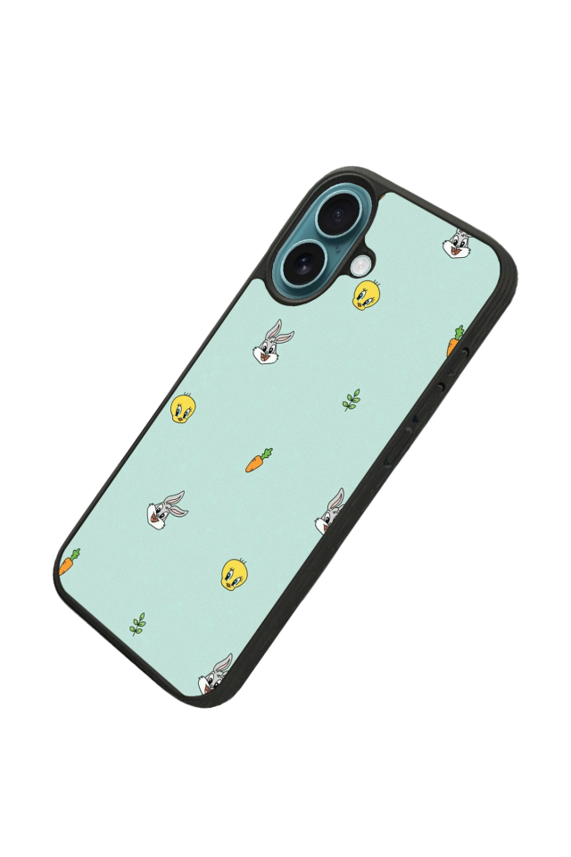 iPhone 16 Uyumlu Tweety Tasarımlı Glossy Premium Kılıf