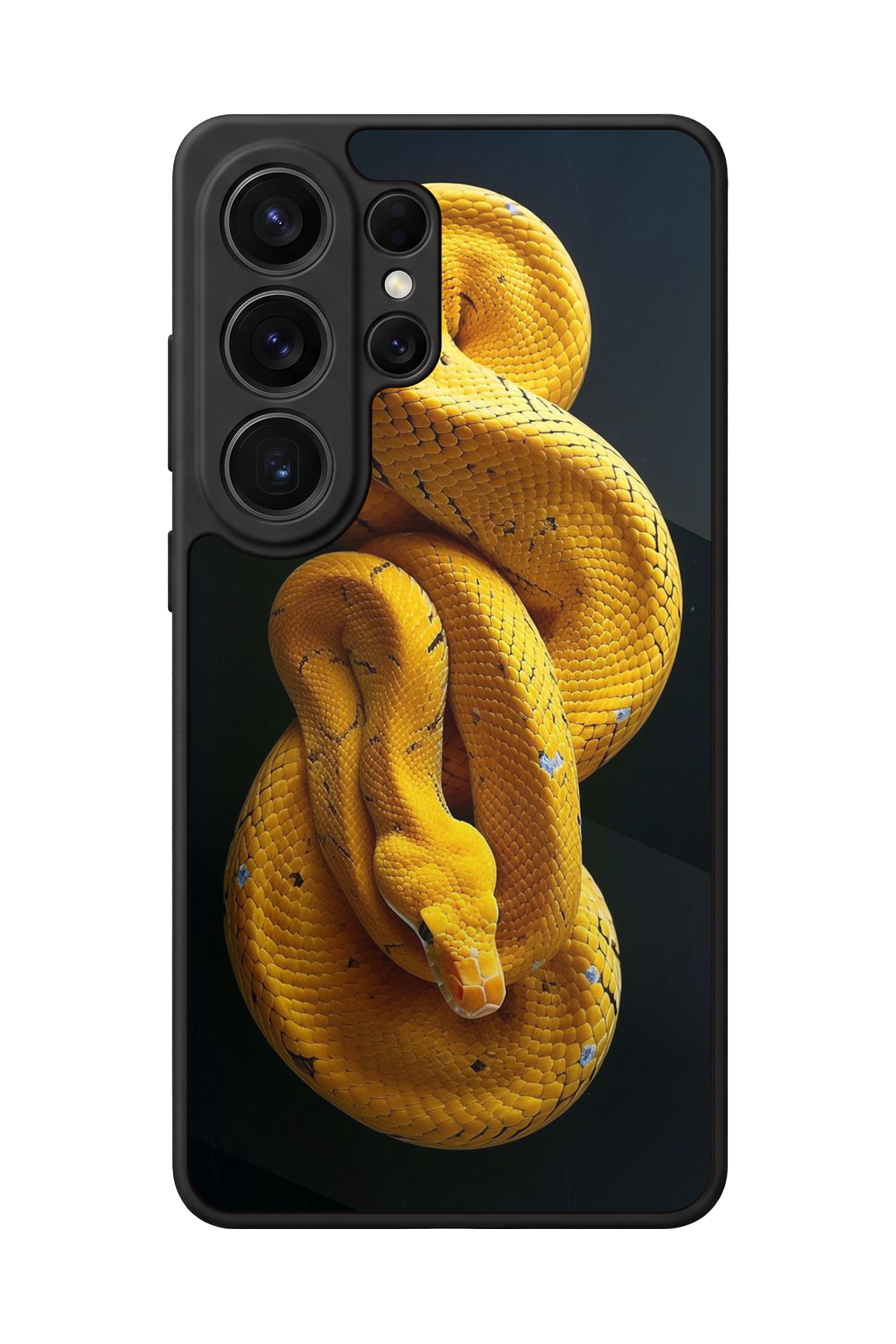 Samsung Galaxy S26 Ultra Uyumlu Yılan Tasarımlı Glossy Premium Kılıf