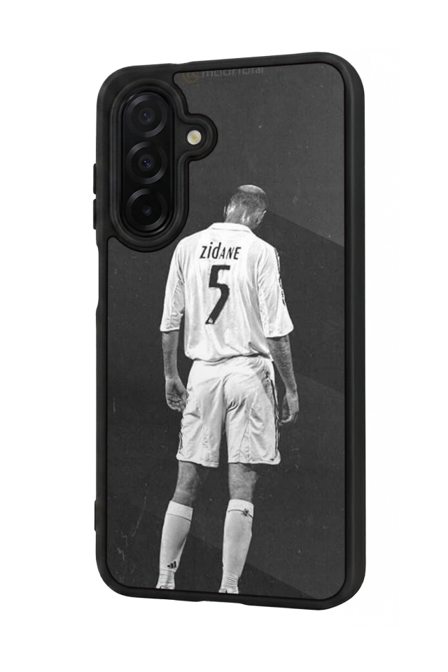 Samsung Galaxy A36 Uyumlu Zidane Tasarımlı Glossy Premium Kılıf