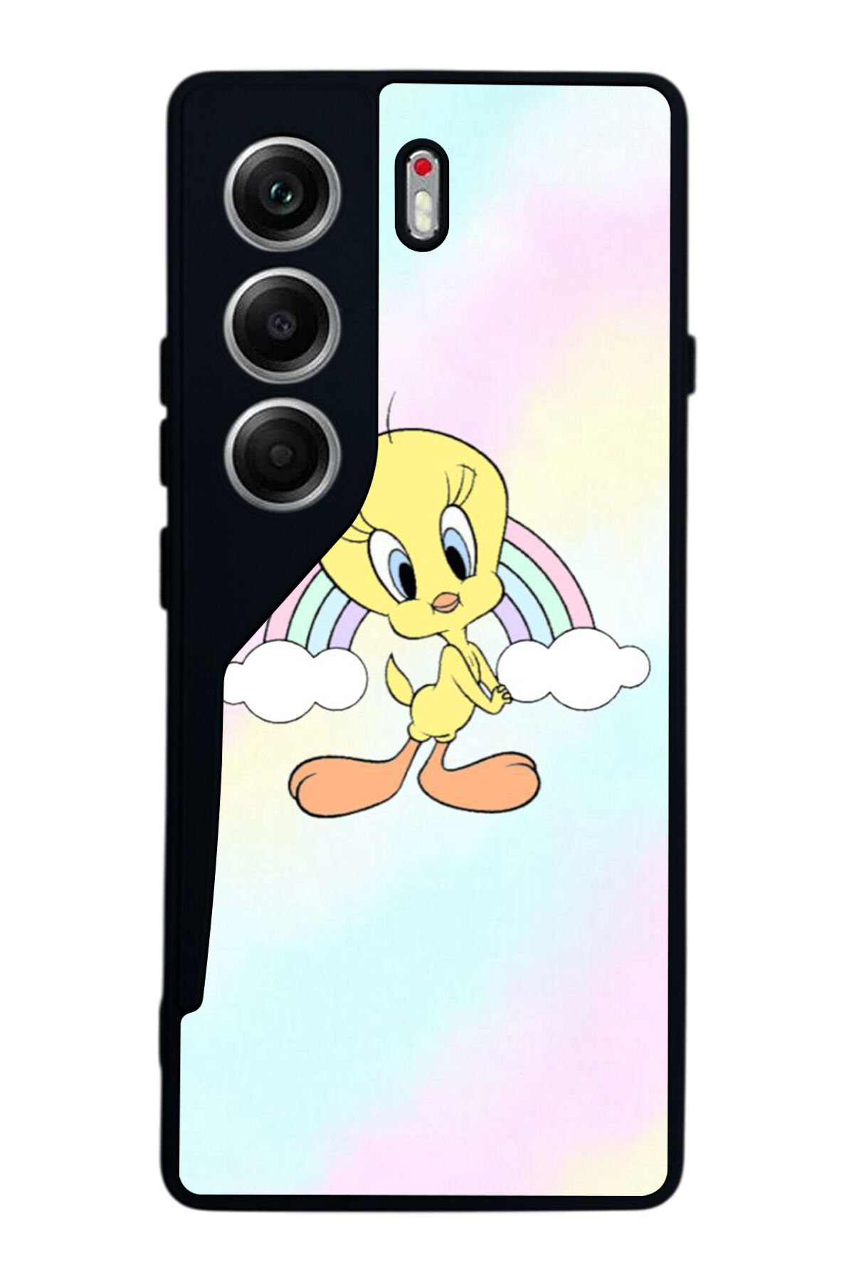 Tecno Camon 40 Uyumlu Tweety Tasarımlı Glossy Premium Kılıf