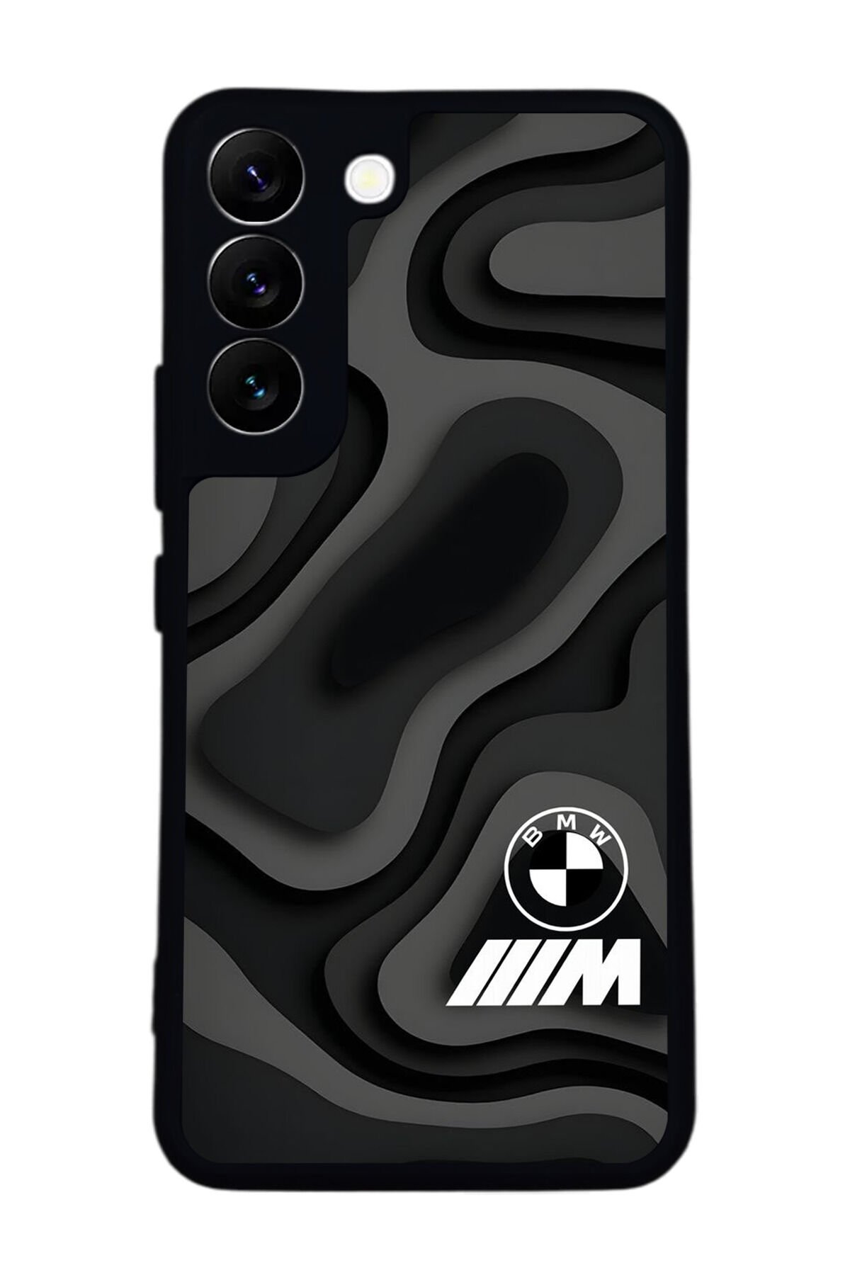 Samsung Galaxy S22 Uyumlu BMW Tasarımlı Glossy Premium Kılıf