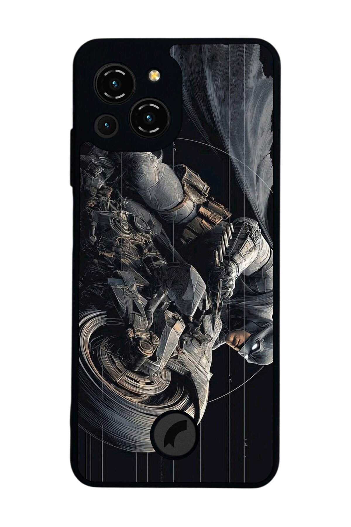 Reeder S23 Pro Max Uyumlu Batman Tasarımlı Glossy Premium Kılıf