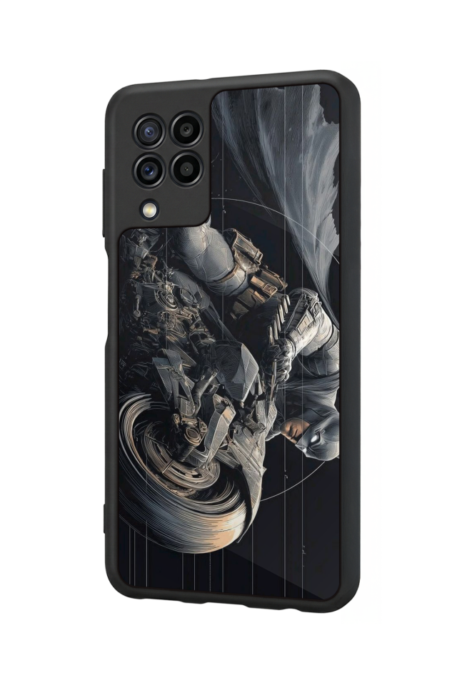 Samsung Galaxy M22 Uyumlu Batman Tasarımlı Glossy Premium Kılıf