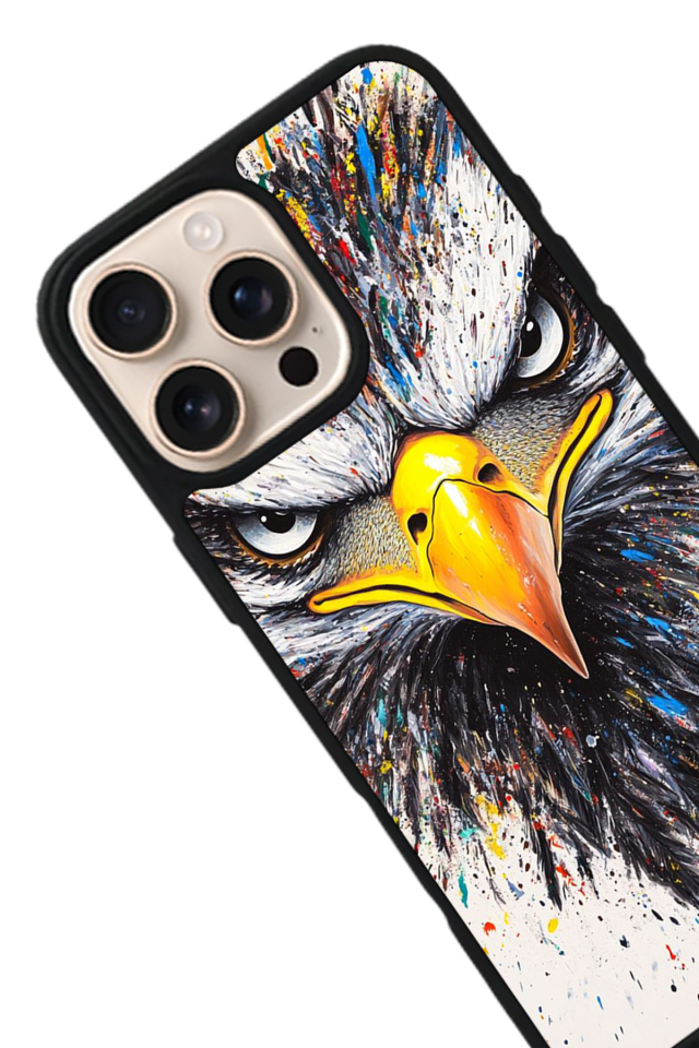 iPhone 15 Pro Uyumlu Besiktas Tasarımlı Glossy Premium Kılıf
