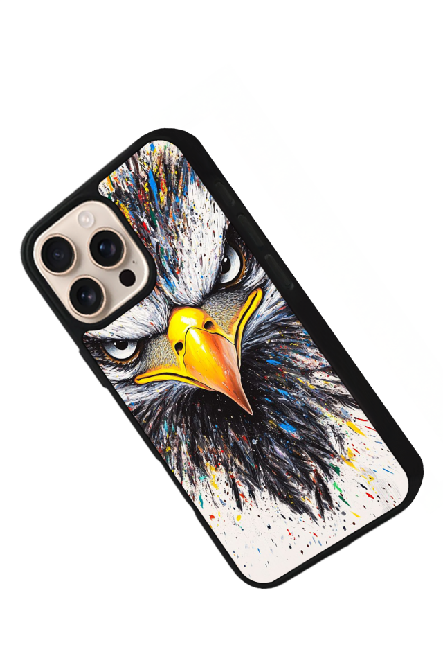iPhone 15 Pro Uyumlu Besiktas Tasarımlı Glossy Premium Kılıf