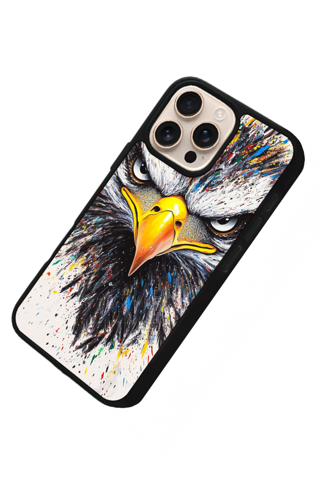 iPhone 15 Pro Uyumlu Besiktas Tasarımlı Glossy Premium Kılıf