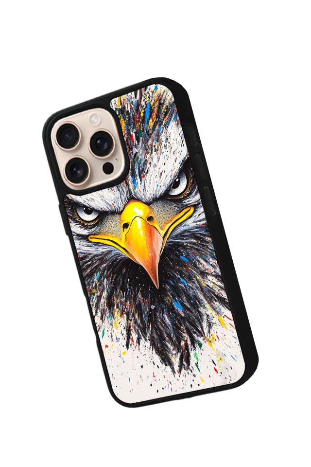 iPhone 15 Pro Uyumlu Besiktas Tasarımlı Glossy Premium Kılıf