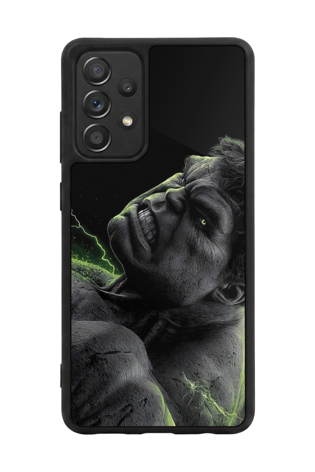 Samsung Galaxy A72 Uyumlu Hulk Tasarımlı Glossy Premium Kılıf