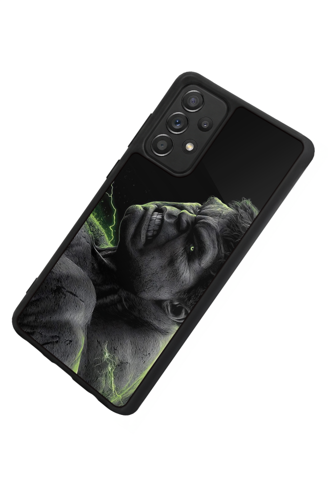 Samsung Galaxy A72 Uyumlu Hulk Tasarımlı Glossy Premium Kılıf