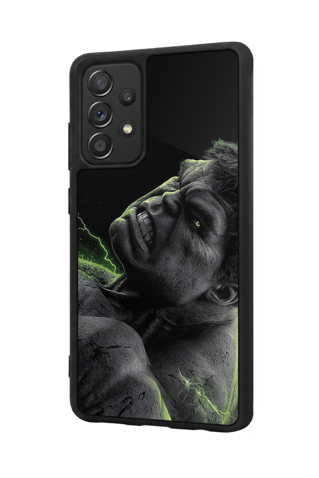 Samsung Galaxy A72 Uyumlu Hulk Tasarımlı Glossy Premium Kılıf