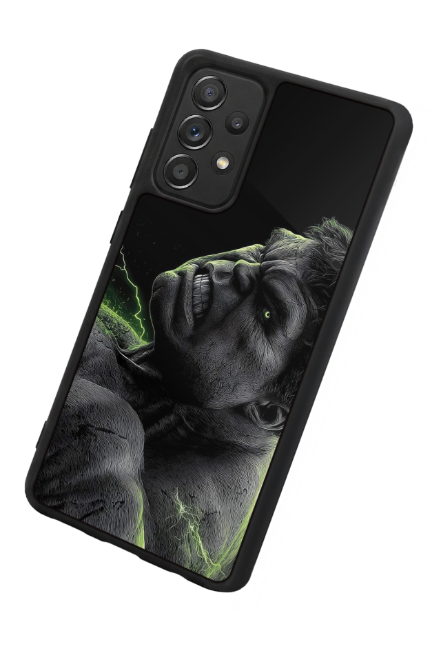 Samsung Galaxy A72 Uyumlu Hulk Tasarımlı Glossy Premium Kılıf