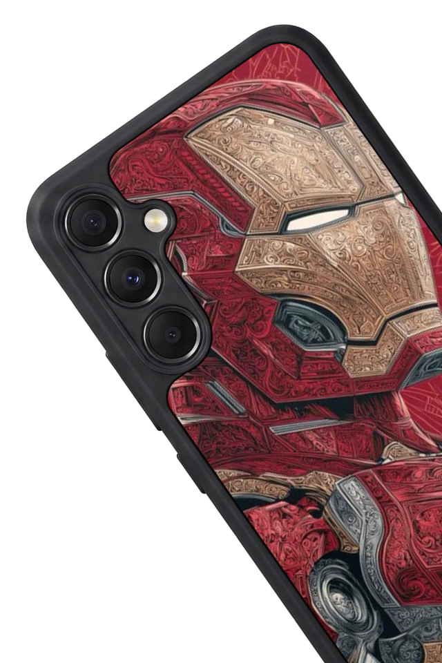 Samsung Galaxy M34 Uyumlu Iron Man ( Demir Adam ) Tasarımlı Glossy Premium Kılıf
