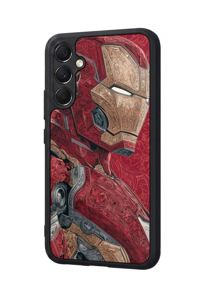 Samsung Galaxy M34 Uyumlu Iron Man ( Demir Adam ) Tasarımlı Glossy Premium Kılıf