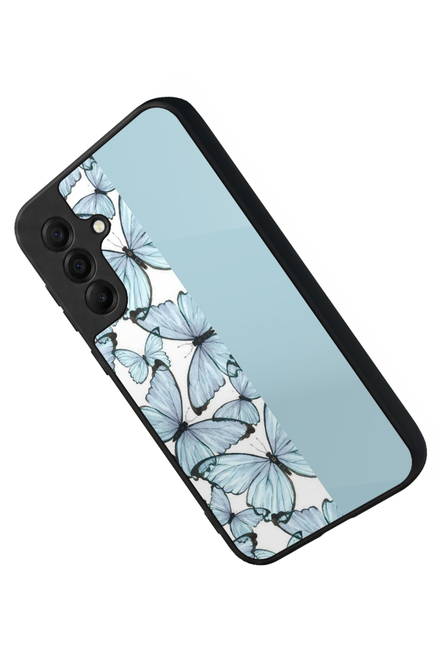 Samsung Galaxy A17 Uyumlu Kelebek Tasarımlı Glossy Premium Kılıf
