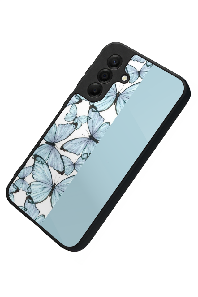Samsung Galaxy A17 Uyumlu Kelebek Tasarımlı Glossy Premium Kılıf