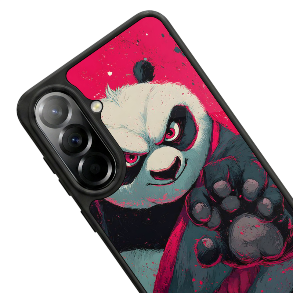 Samsung Galaxy A37 Uyumlu Kung Fu Panda Tasarımlı Glossy Premium Kılıf