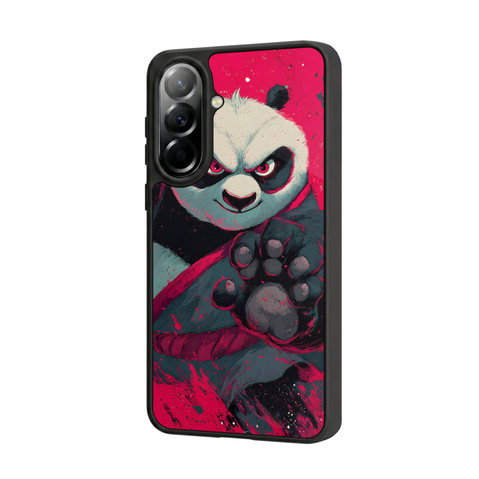 Samsung Galaxy A37 Uyumlu Kung Fu Panda Tasarımlı Glossy Premium Kılıf