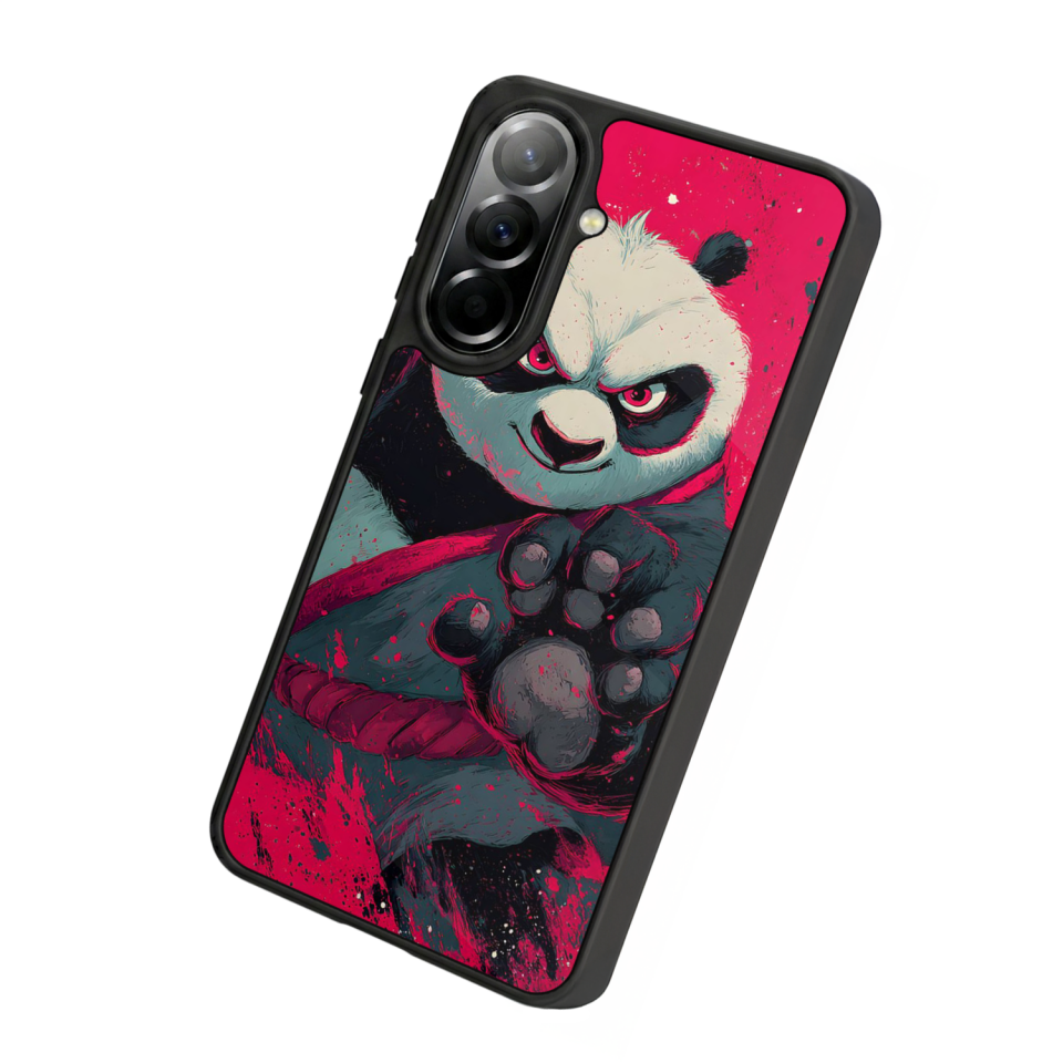 Samsung Galaxy A37 Uyumlu Kung Fu Panda Tasarımlı Glossy Premium Kılıf