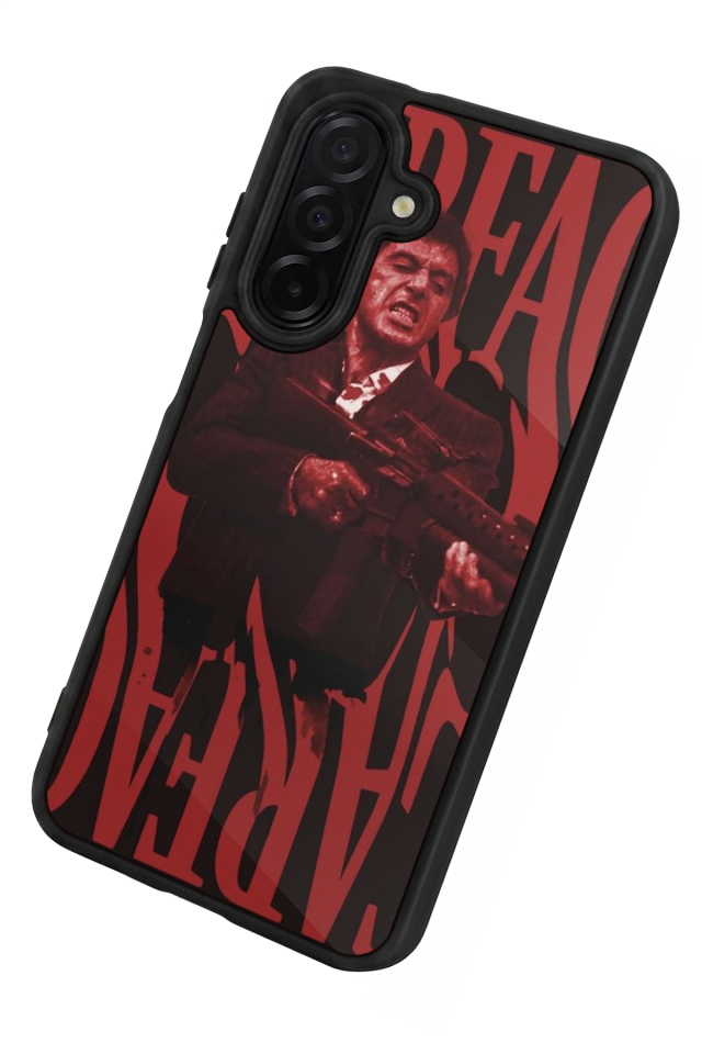 Samsung Galaxy A26 Uyumlu Scarface Tasarımlı Glossy Premium Kılıf