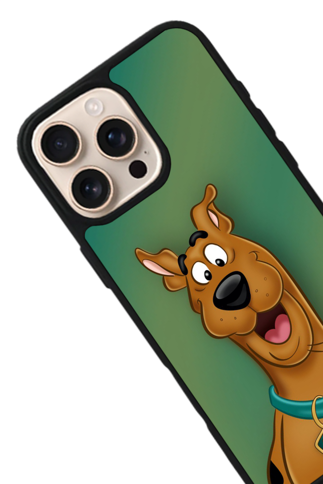 iPhone 16 Pro Max Uyumlu Scooby Doo Tasarımlı Glossy Premium Kılıf