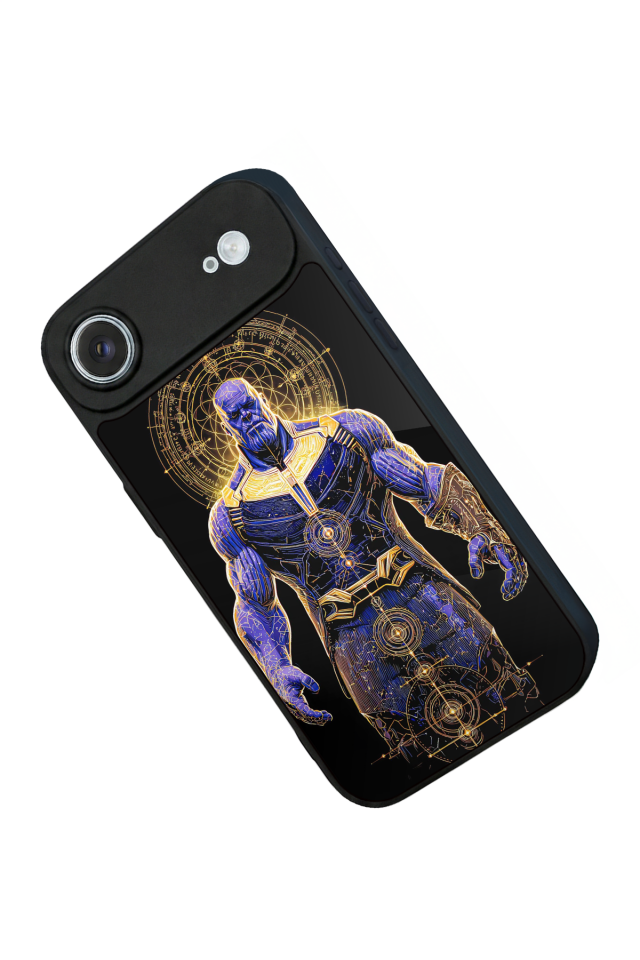 iPhone 17 Air Uyumlu Thanos Tasarımlı Glossy Premium Kılıf